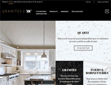 Tablet Screenshot of granitesmc.com